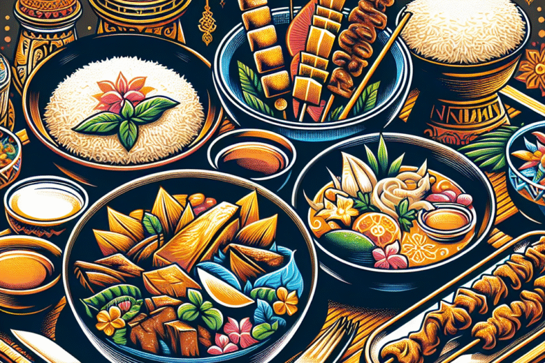 Keindahan Visual Gambar Makanan Khas Indonesia yang Menggugah Selera